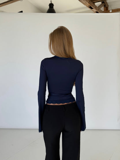 Ballerina basic top - Dark blue
