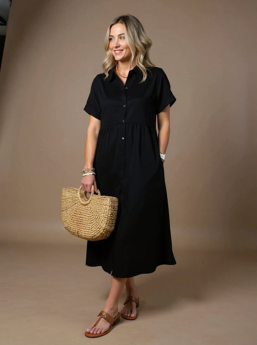 Coastal Striped Dress