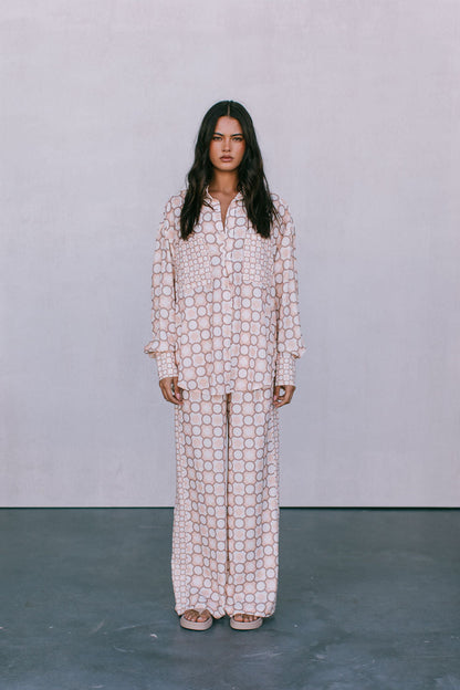 Taurus Pants - Sienna Tile Print