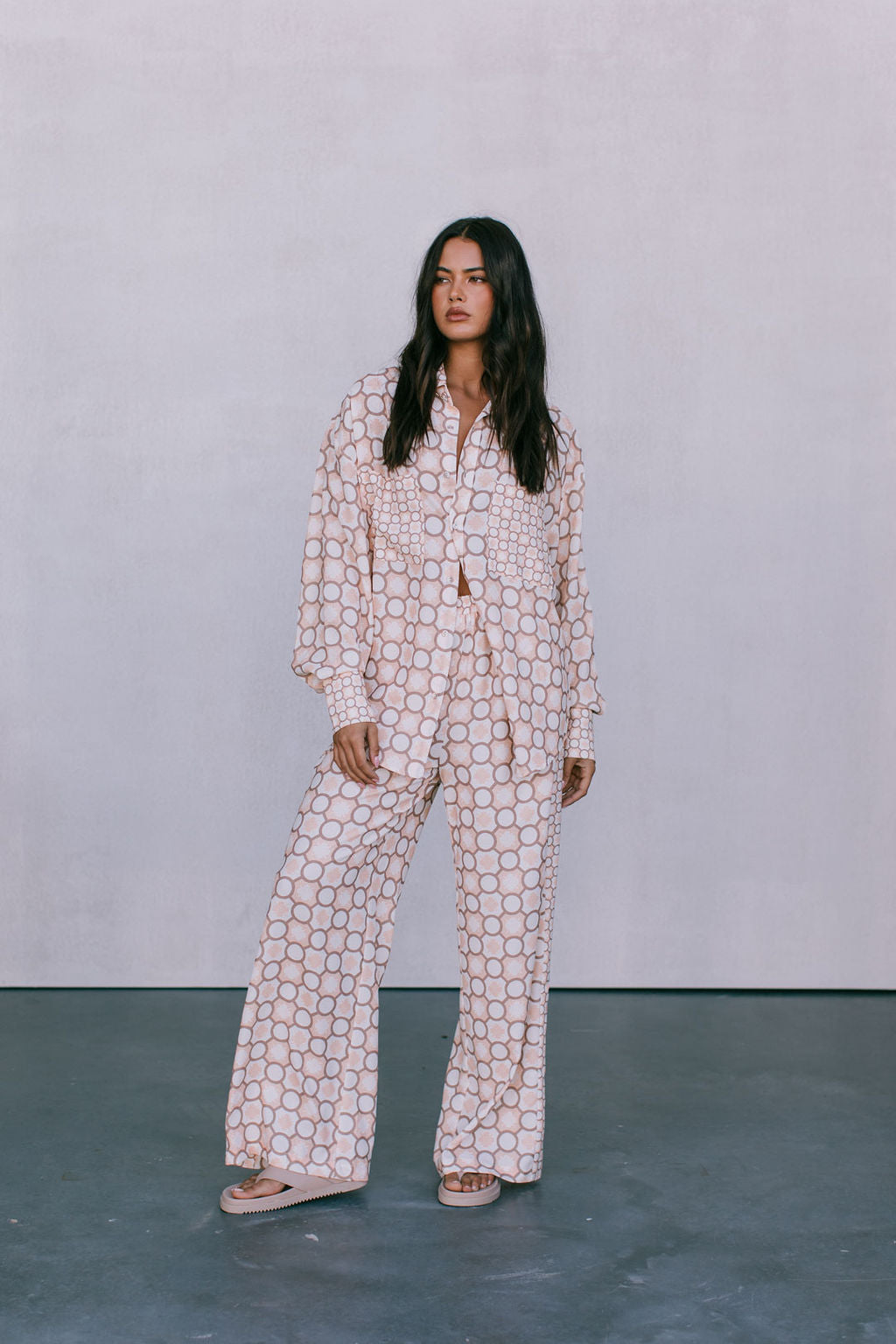 Taurus Pants - Sienna Tile Print