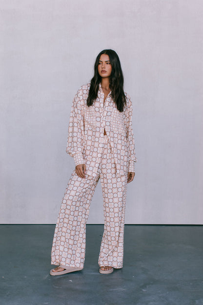 Taurus Pants - Sienna Tile Print
