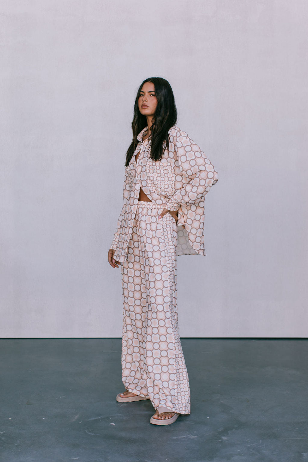 Taurus Pants - Sienna Tile Print