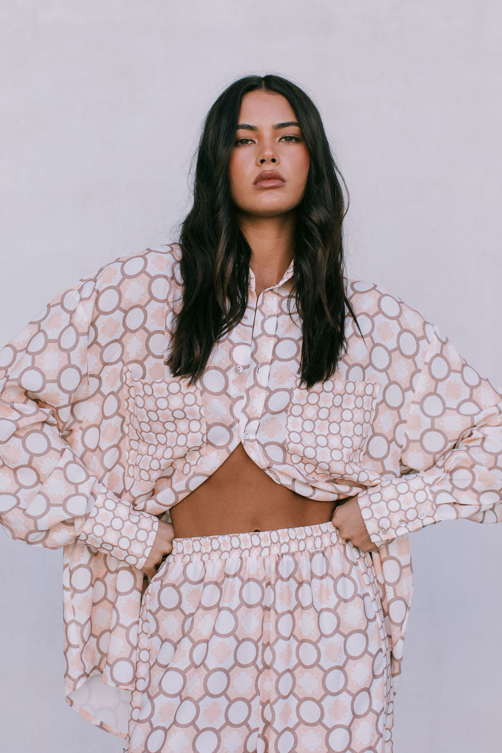 Taurus Pants - Sienna Tile Print