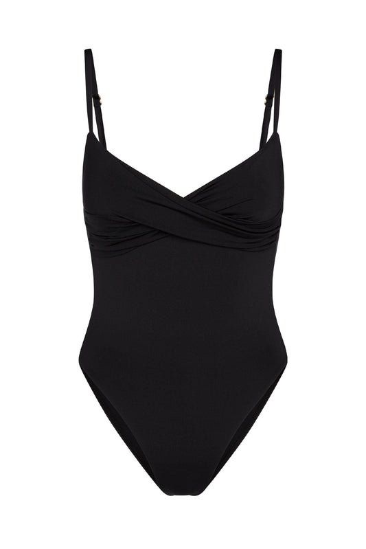 Bordeaux One Piece - Black