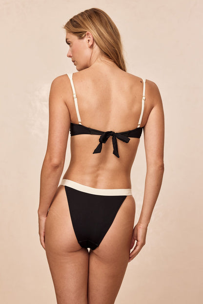 Santorini Bottom - Black/Ivory