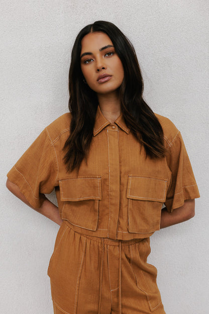 Dali Shirt - Caramel