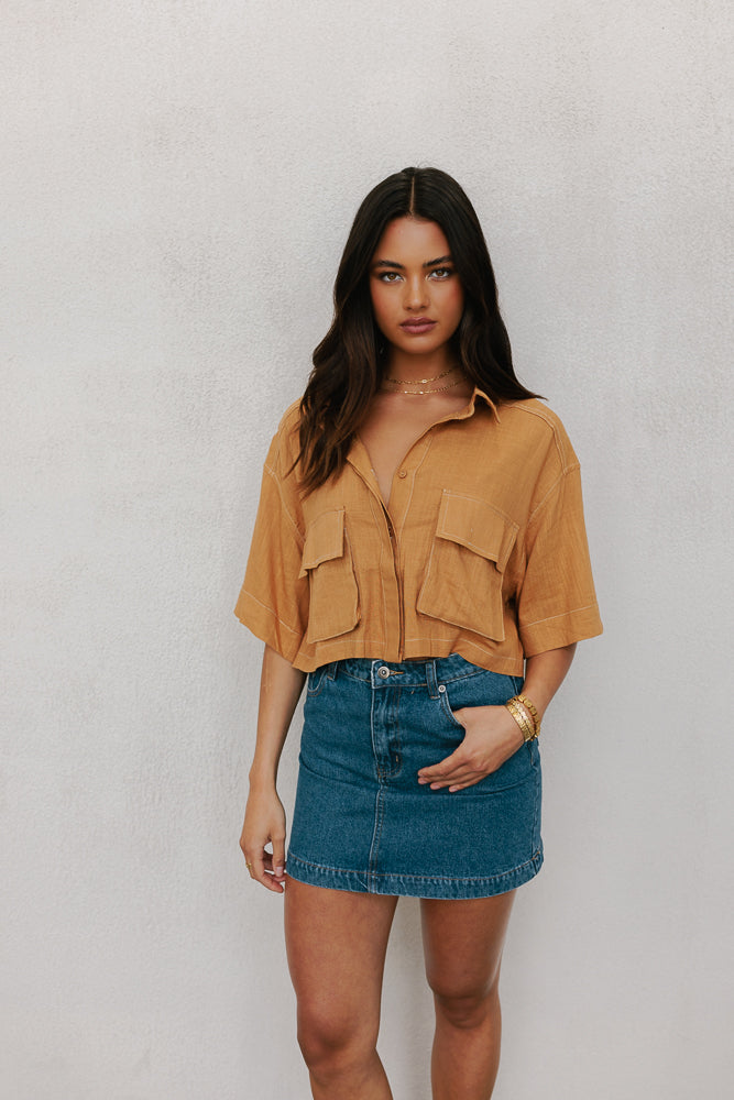 Dali Shirt - Caramel