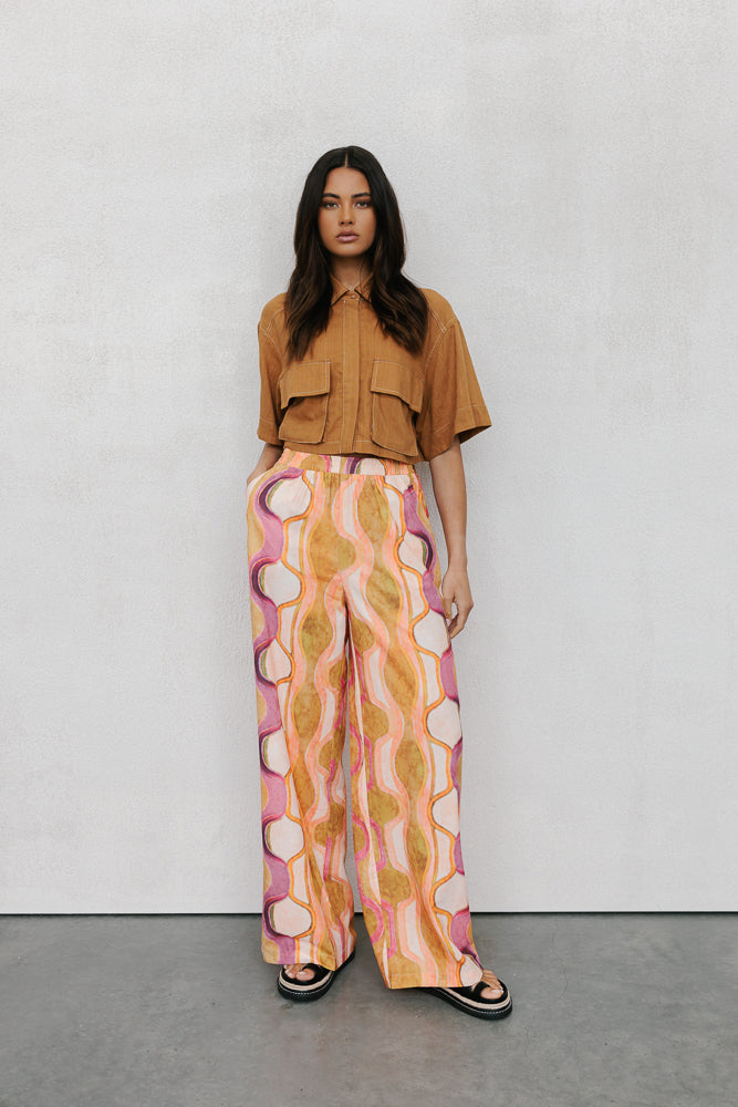 Dali Shirt - Caramel