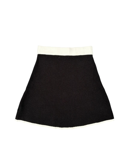 Harper Knit Set - Black/White