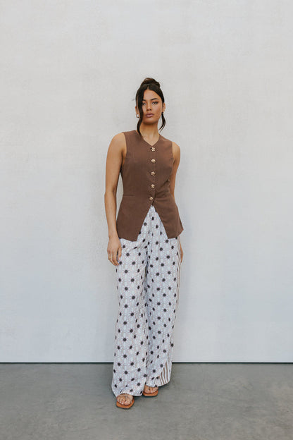 Aviary Pant - Sable Print