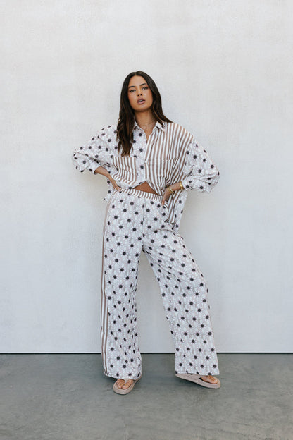 Aviary Pant - Sable Print