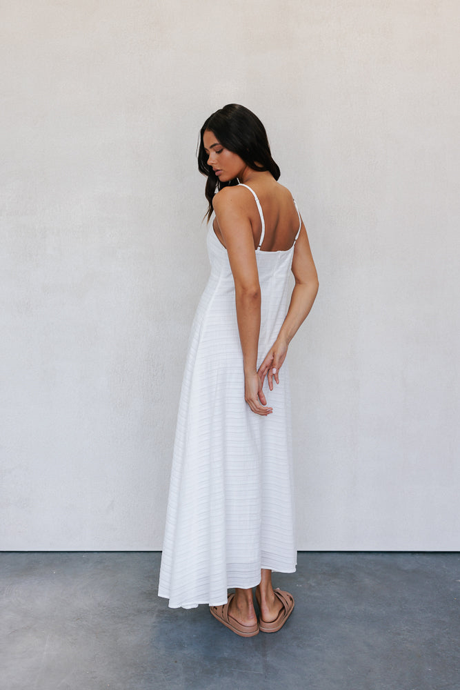 Hyacinth Maxi Dress - White No