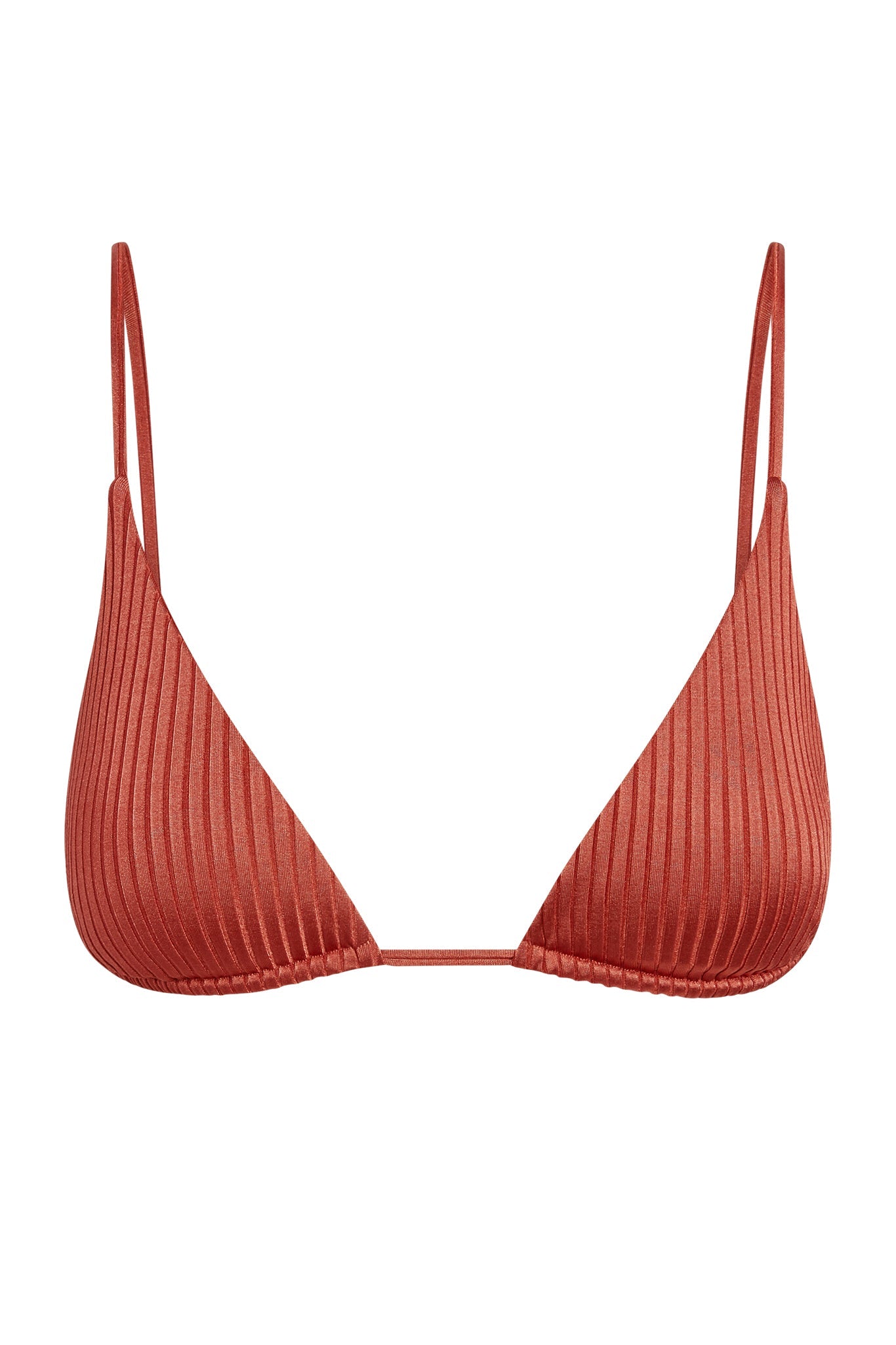Kauai Top - Copper Wide Rib
