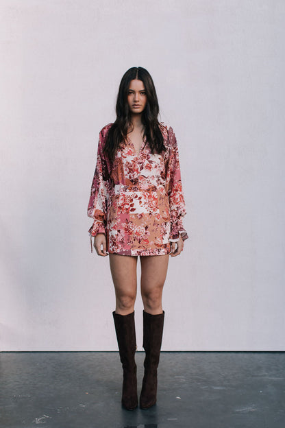 Undina Blouse - Fleur Print