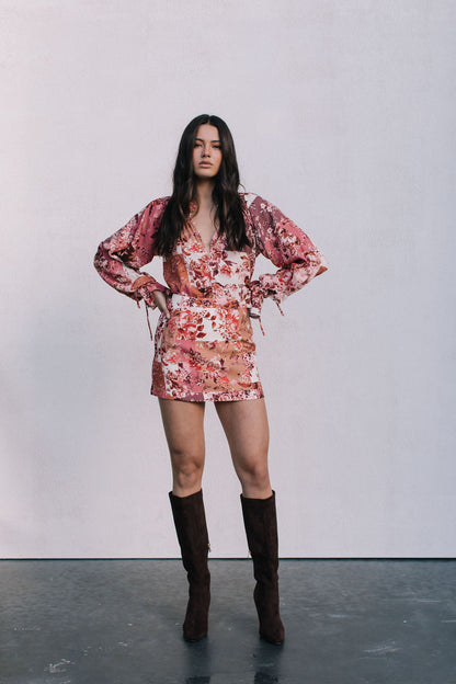Undina Blouse - Fleur Print