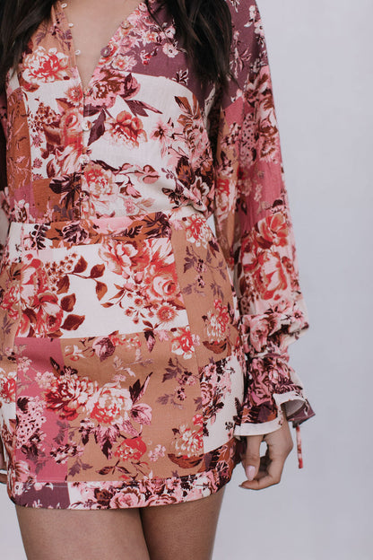 Undina Blouse - Fleur Print
