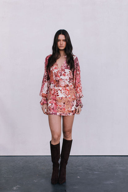 Undina Blouse - Fleur Print