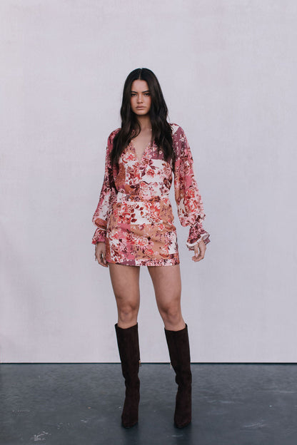 Undina Blouse - Fleur Print
