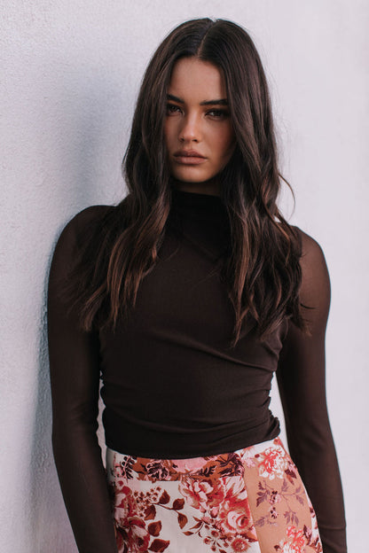 Zaira Mini Skirt - Fleur Print