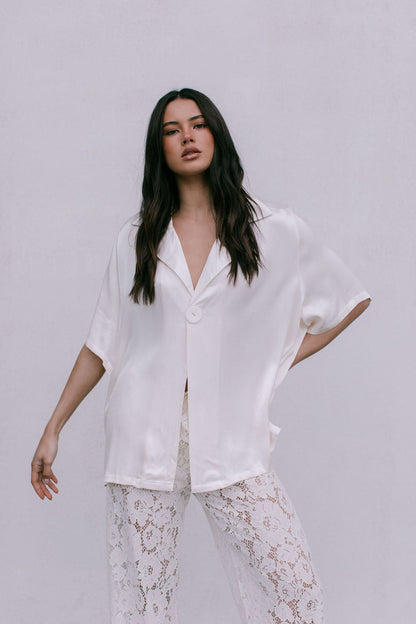 Ilsuo Pants - Cream Lace