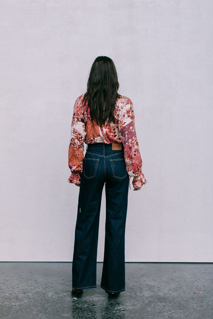 Undina Blouse - Fleur Print