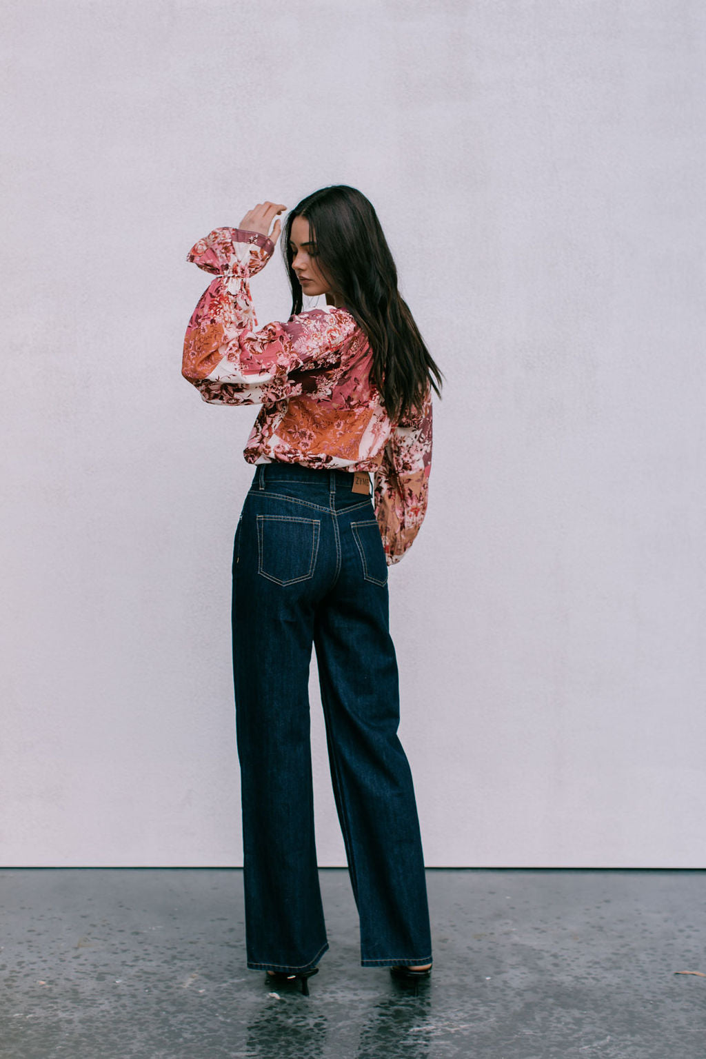 Undina Blouse - Fleur Print