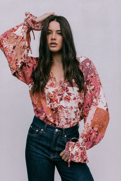 Undina Blouse - Fleur Print