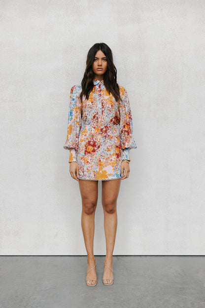 Aprire Mini Skirt - Bloom Floral Print