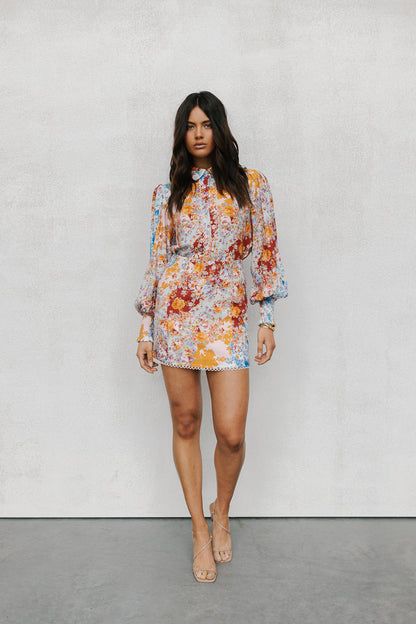 Aprire Mini Skirt - Bloom Floral Print