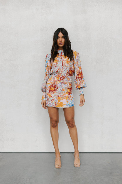 Aprire Mini Skirt - Bloom Floral Print