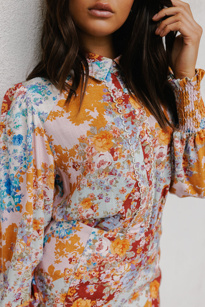Aprire Mini Skirt - Bloom Floral Print