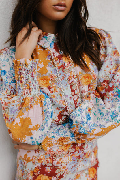 Aprire Mini Skirt - Bloom Floral Print