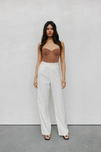 Mayda Tailored Pants - Bone