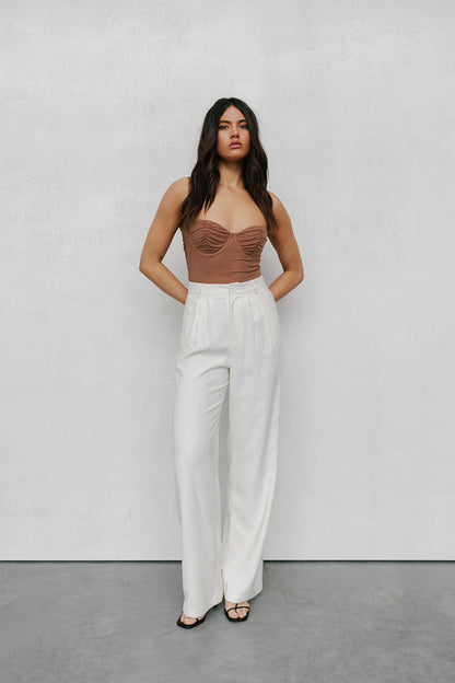 Mayda Tailored Pants - Bone