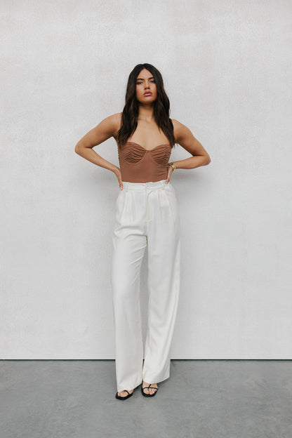 Mayda Tailored Pants - Bone