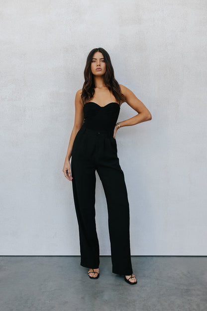 Mayda Tailored Pants - Black