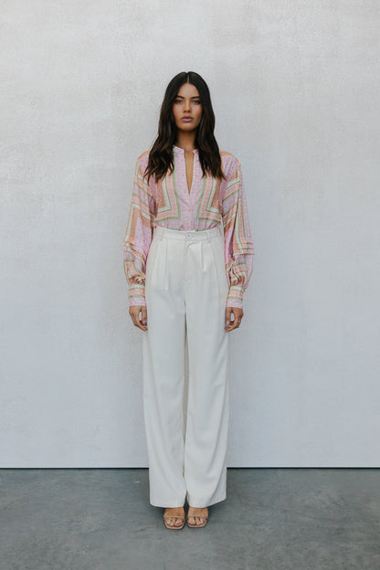 Mayda Tailored Pants - Bone