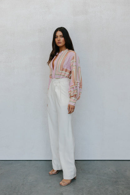 Mayda Tailored Pants - Bone