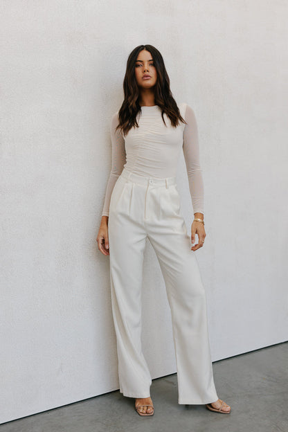 Mayda Tailored Pants - Bone