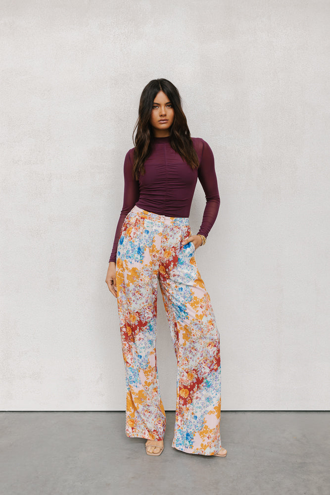 Sempre Pants - Bloom Floral Print