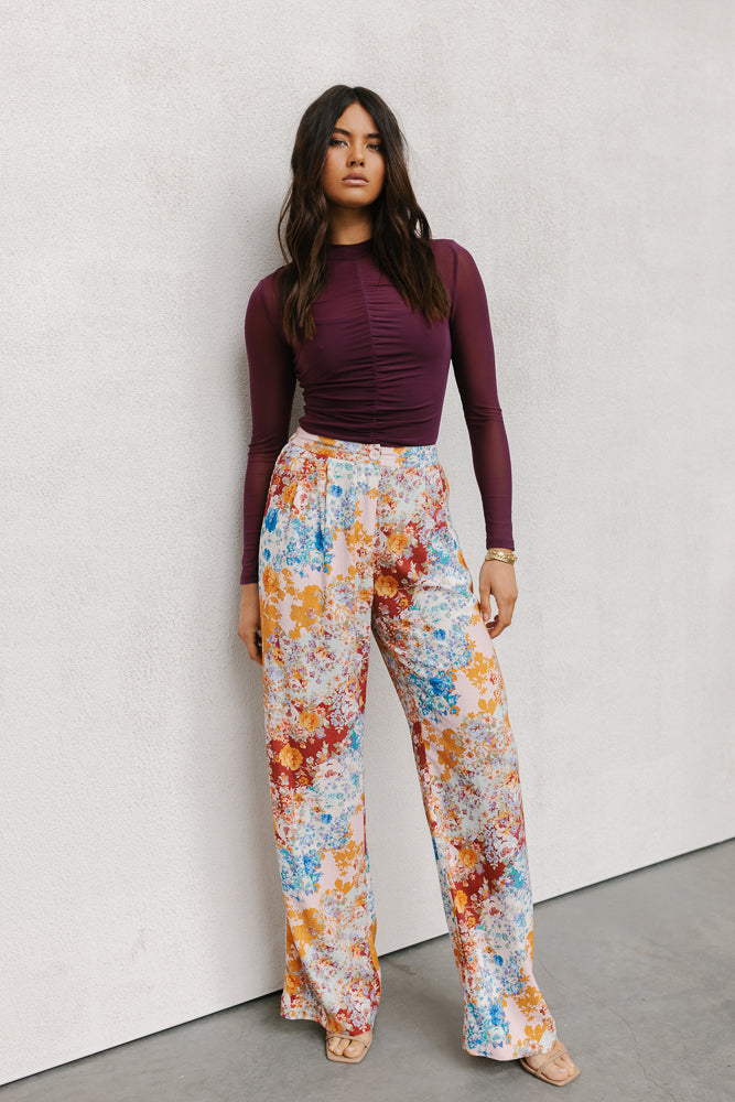Finn Long-sleeve Top - Plum Mesh