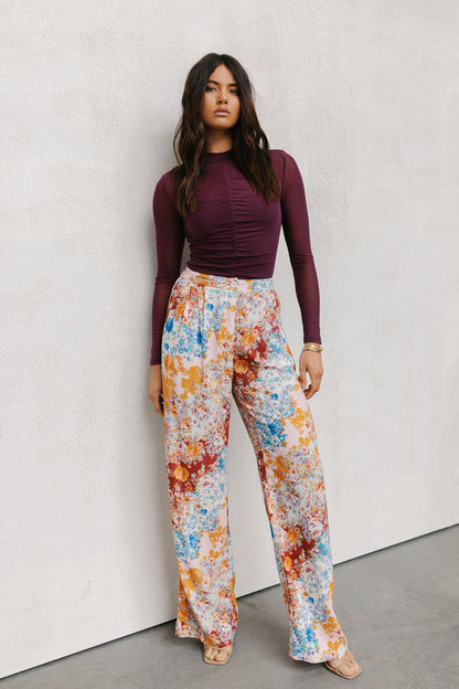 Finn Long-sleeve Top - Plum Mesh