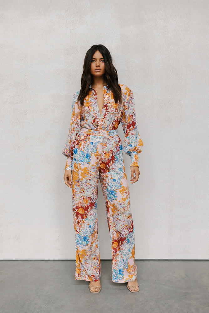 Sempre Pants - Bloom Floral Print