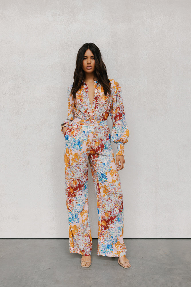 Sempre Pants - Bloom Floral Print