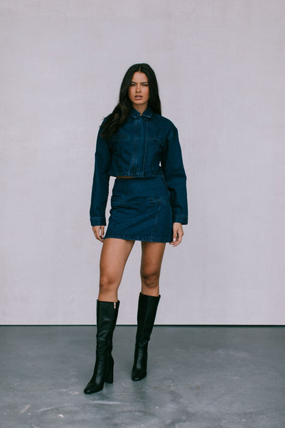 Dottie Jacket - Indigo Denim