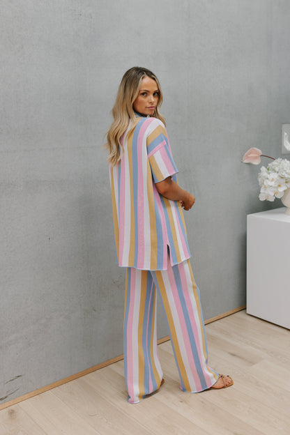 Imani Set - Pastel Stripe Knit