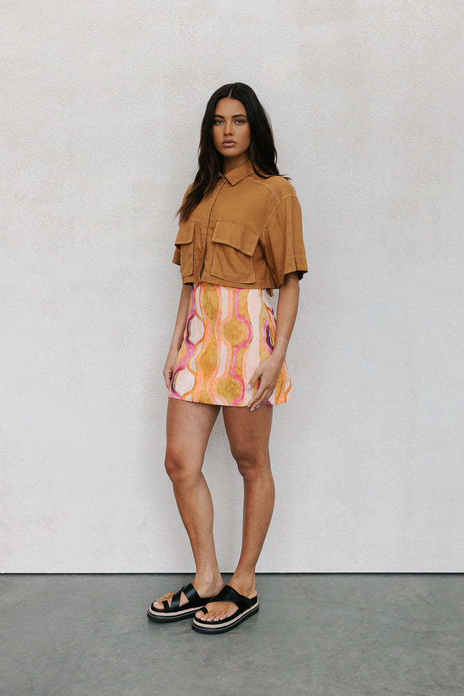 Dali Shirt - Caramel
