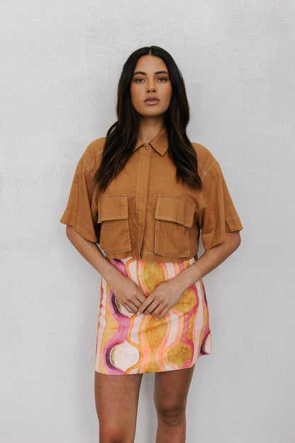 Dali Shirt - Caramel