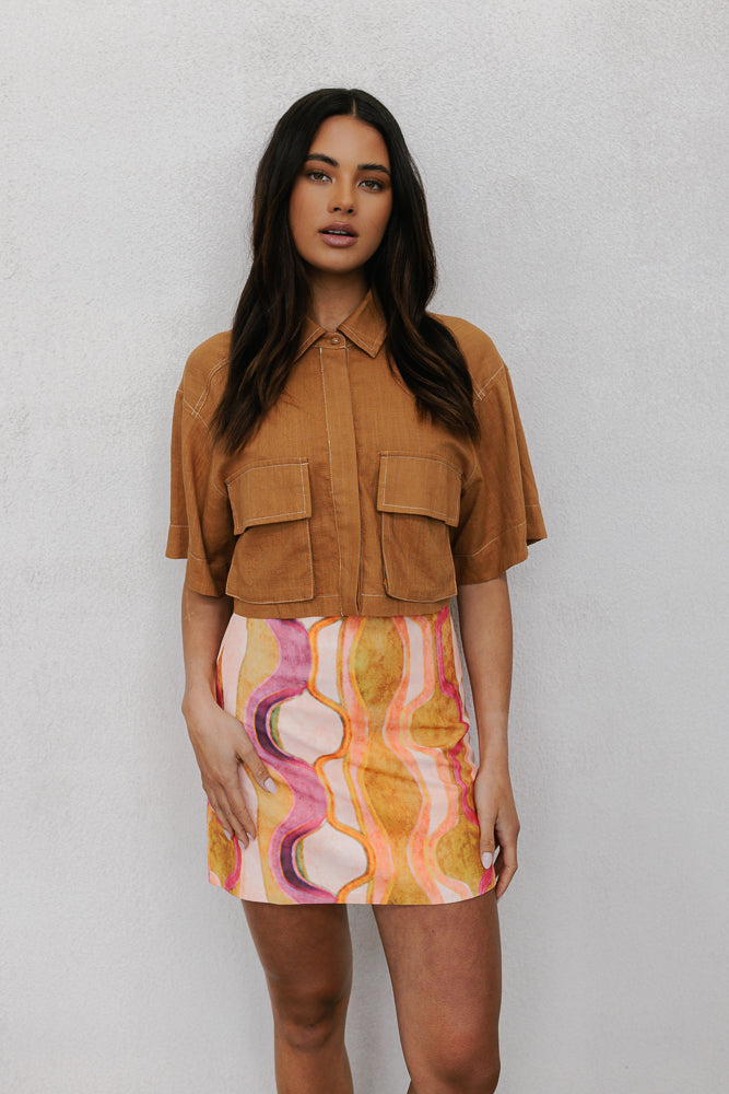 Dali Shirt - Caramel