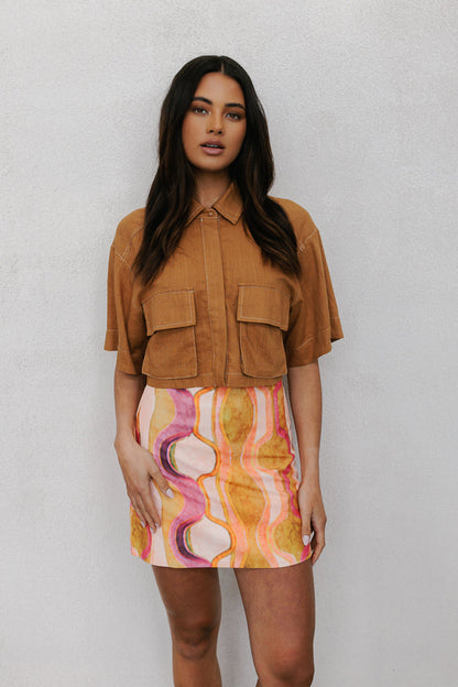 Dali Shirt - Caramel